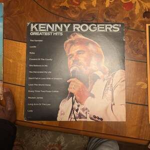 Greatest Hits LP Record Vinyl Kenny Rogers Liberty 1072